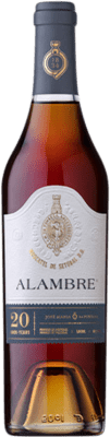 54,95 € Free Shipping | Sweet wine José María da Fonseca Alambre D.O.C. Setúbal Portugal Muscat 20 Years Medium Bottle 50 cl