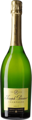 54,95 € Бесплатная доставка | Белое игристое Joseph Perrier Cuvée Royale брют A.O.C. Champagne шампанское Франция Pinot Black, Chardonnay, Pinot Meunier бутылка 75 cl