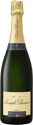 57,95 € Бесплатная доставка | Белое игристое Joseph Perrier Cuvée Royale брют A.O.C. Champagne шампанское Франция Pinot Black, Chardonnay, Pinot Meunier бутылка 75 cl