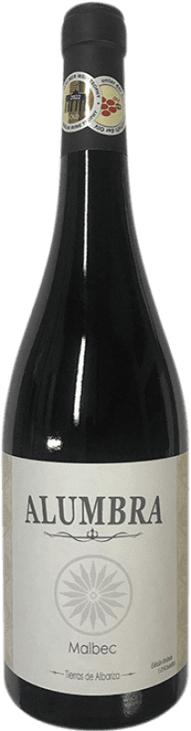 19,95 € Spedizione Gratuita | Vino rosso Juan Bernal Alumbra Spagna Malbec Bottiglia 75 cl