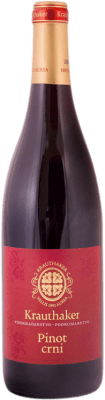 32,95 € Envío gratis | Vino tinto Krauthaker Kutjevo Croacia Pinot Negro Botella 75 cl