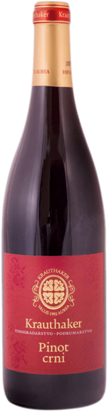 33,95 € Бесплатная доставка | Красное вино Krauthaker Kutjevo Хорватия Pinot Black бутылка 75 cl