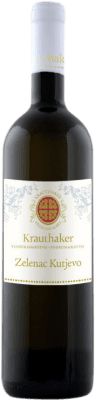 18,95 € Spedizione Gratuita | Vino bianco Krauthaker Zelenac Kutjevo Croazia Bottiglia 75 cl