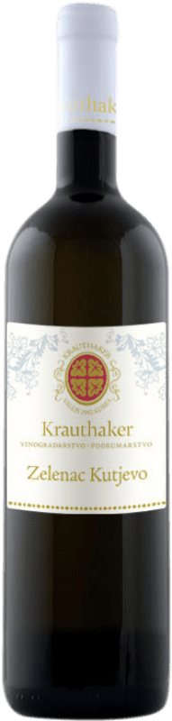 18,95 € 免费送货 | 白酒 Krauthaker Zelenac Kutjevo 克罗地亚 瓶子 75 cl