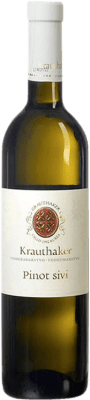 17,95 € Бесплатная доставка | Белое вино Krauthaker Kutjevo Хорватия Pinot Grey бутылка 75 cl
