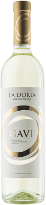 13,95 € Бесплатная доставка | Белое вино La Doria San Cristoforo D.O.C.G. Cortese di Gavi Пьемонте Италия Cortese бутылка 75 cl