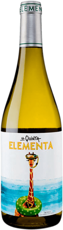 8,95 € 免费送货 | 白酒 La Quinta Elementa D.O. Rueda 卡斯蒂利亚莱昂 西班牙 Verdejo 瓶子 75 cl