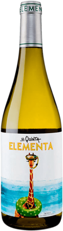 12,95 € Spedizione Gratuita | Vino bianco La Quinta Elementa D.O. Rueda Castilla y León Spagna Verdejo Bottiglia 75 cl