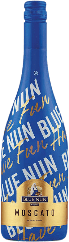 9,95 € Envio grátis | Vinho Branco Langguth Blue Nun Alemanha Moscato 75 cl
