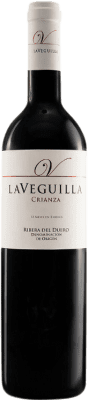 17,95 € Kostenloser Versand | Rotwein Laveguilla Alterung D.O. Ribera del Duero Kastilien und León Spanien Tempranillo, Cabernet Sauvignon Flasche 75 cl