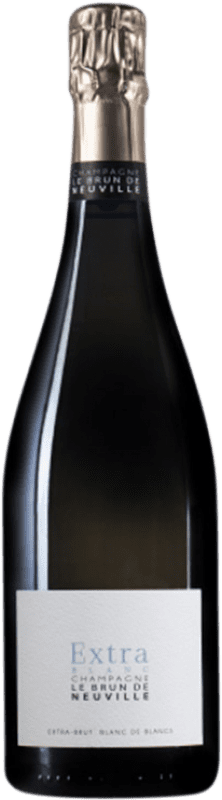 58,95 € 免费送货 | 白起泡酒 Le Brun de Neuville Extra Blanc A.O.C. Champagne 香槟酒 法国 Chardonnay 瓶子 75 cl