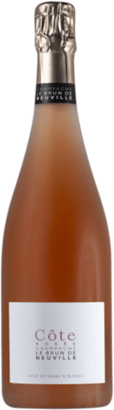 49,95 € Kostenloser Versand | Rosé Sekt Le Brun de Neuville Côte Rosée A.O.C. Champagne Champagner Frankreich Spätburgunder, Chardonnay Flasche 75 cl