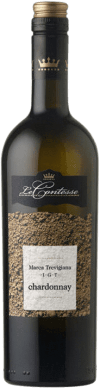 9,95 € Envoi gratuit | Vin Blanc Le Contesse I.G.T. Marca Trevigiana Vénétie Italie Chardonnay 75 cl