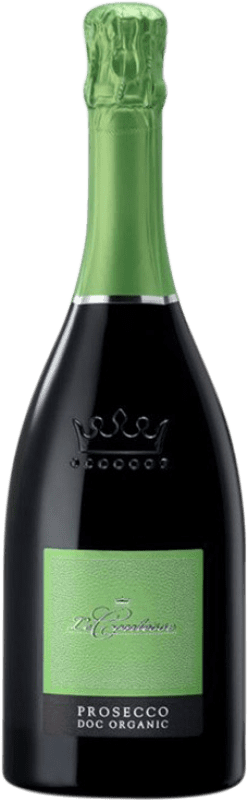 18,95 € Free Shipping | White sparkling Le Contesse Organic D.O.C. Prosecco Italy Glera Bottle 75 cl