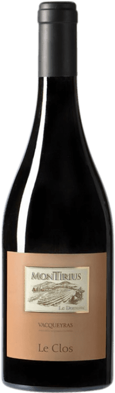 62,95 € Free Shipping | Red wine Le Domaine Montirius Le Clos A.O.C. Vacqueyras Provence France Syrah, Grenache Bottle 75 cl