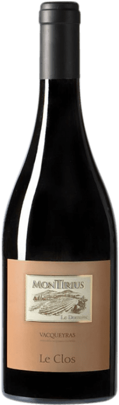 62,95 € Spedizione Gratuita | Vino rosso Le Domaine Montirius Le Clos A.O.C. Vacqueyras Provenza Francia Syrah, Grenache Bottiglia 75 cl