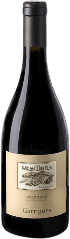 33,95 € Бесплатная доставка | Красное вино Le Domaine Montirius Garrigues A.O.C. Vacqueyras Прованс Франция Syrah, Grenache бутылка 75 cl