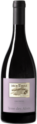37,95 € Spedizione Gratuita | Vino rosso Montirius Terre des Aînés A.O.C. Gigondas Provenza Francia Grenache, Mourvèdre Bottiglia 75 cl