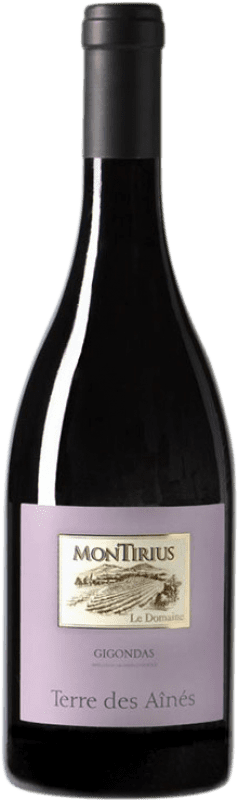 37,95 € Бесплатная доставка | Красное вино Montirius Terre des Aînés A.O.C. Gigondas Прованс Франция Grenache, Mourvèdre бутылка 75 cl
