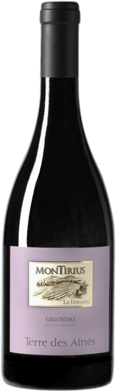 39,95 € Kostenloser Versand | Rotwein Le Domaine Montirius Terre des Aînés A.O.C. Gigondas Provence Frankreich Grenache, Mourvèdre Flasche 75 cl