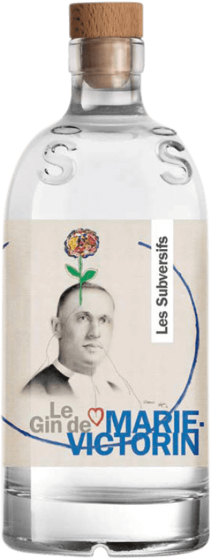 39,95 € Envio grátis | Gin Les Subversifs Le Gin Marie Victorin Garrafa 70 cl