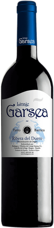 8,95 € Envoi gratuit | Vin Rouge Linaje Garsea Chêne D.O. Ribera del Duero Castille et Leon Espagne Tempranillo Bouteille 75 cl