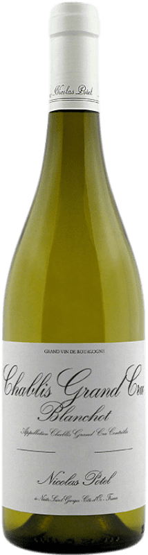 127,95 € Free Shipping | White wine Nicolas Potel Blanchot A.O.C. Chablis Grand Cru Burgundy France Chardonnay Bottle 75 cl