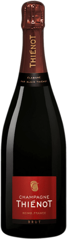 63,95 € Envoi gratuit | Vin Mousseux Blanc Thiénot Brut A.O.C. Champagne Champagne France Pinot Noir, Chardonnay, Pinot Meunier Bouteille 75 cl