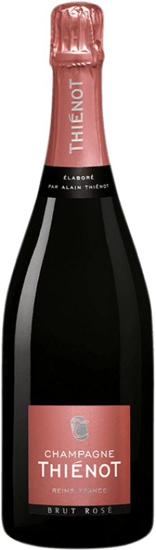 39,95 € Envoi gratuit | Vin Mousseux Rosé Thiénot Brut Rosé A.O.C. Champagne Champagne France Pinot Noir, Chardonnay, Pinot Meunier Bouteille 75 cl