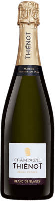 81,95 € Бесплатная доставка | Белое игристое Thiénot Blanc de Blancs A.O.C. Champagne шампанское Франция Chardonnay бутылка 75 cl