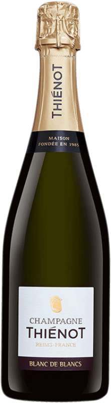 81,95 € 送料無料 | 白スパークリングワイン Thiénot Blanc de Blancs A.O.C. Champagne シャンパン フランス Chardonnay ボトル 75 cl