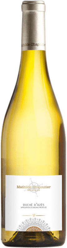 10,95 € Envío gratis | Vino blanco Mathilde Chapoutier Duché d'Uzès Blanc Rhône Francia Garnacha Blanca, Roussanne, Viognier, Marsanne Botella 75 cl