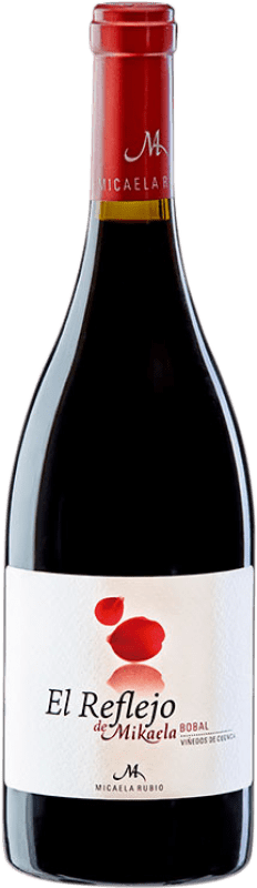 16,95 € 免费送货 | 红酒 Micaela Rubio El Reflejo de Mikaela I.G.P. Vino de la Tierra de Castilla 卡斯蒂利亚 - 拉曼恰 西班牙 Bobal 瓶子 75 cl