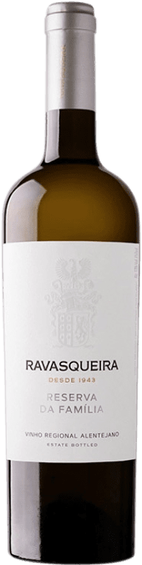 14,95 € Envío gratis | Vino blanco Monte da Ravasqueira Família Branco Reserva I.G. Alentejo Alentejo Portugal Viognier, Albariño Botella 75 cl