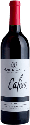 25,95 € Kostenloser Versand | Rotwein Monte Xanic Calixa Valle de Guadalupe Kalifornien Mexiko Syrah Flasche 75 cl