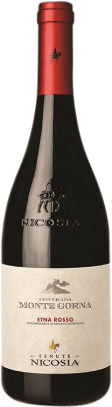 25,95 € Envoi gratuit | Vin Rouge Nicosia Monte Gorna D.O.C. Etna Sicile Italie Nerello Bio — Écologique Bouteille 75 cl