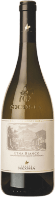 42,95 € Free Shipping | White wine Nicosia Monte Gorna Cru Wines Vecchie Viti Bianco D.O.C. Etna Sicily Italy Carricante, Catarratto Bottle 75 cl