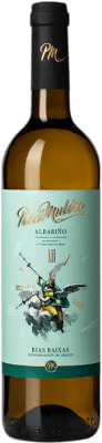 14,95 € Envio grátis | Vinho branco Paco Mulero D.O. Rías Baixas Galiza Espanha Albariño Garrafa 75 cl
