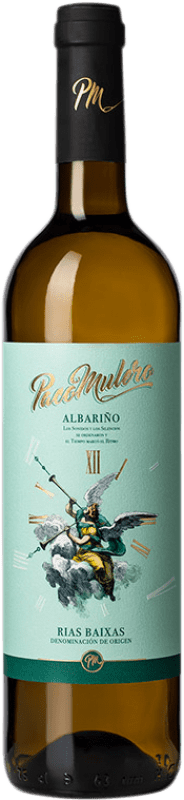 14,95 € Envío gratis | Vino blanco Paco Mulero D.O. Rías Baixas Galicia España Albariño Botella 75 cl