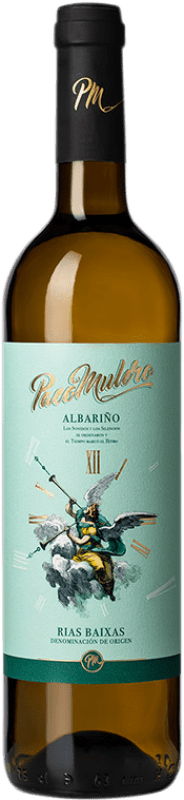 14,95 € Free Shipping | White wine Paco Mulero D.O. Rías Baixas Galicia Spain Albariño Bottle 75 cl