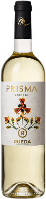 8,95 € Бесплатная доставка | Белое вино Paco Mulero Prisma D.O. Rueda Кастилия-Леон Испания Verdejo бутылка 75 cl