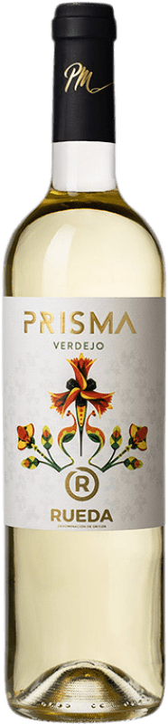 9,95 € Envío gratis | Vino Blanco Paco Mulero Prisma D.O. Rueda Castilla y León España Verdejo 75 cl
