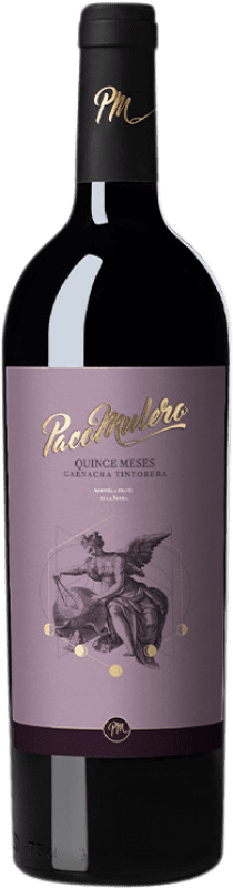 34,95 € Бесплатная доставка | Красное вино Paco Mulero 15 Meses D.O. Almansa Кастилья-Ла-Манча Испания Grenache Tintorera бутылка 75 cl