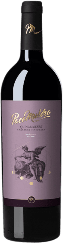 22,95 € 免费送货 | 红酒 Paco Mulero 15 Meses D.O. Almansa 卡斯蒂利亚 - 拉曼恰 西班牙 Grenache Tintorera 瓶子 75 cl