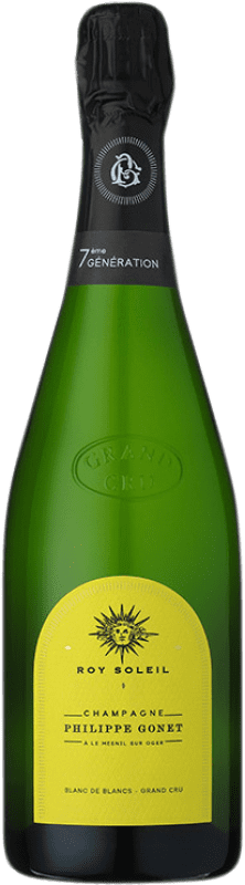 85,95 € Бесплатная доставка | Белое игристое Philippe Gonet Roy Soleil Grand Cru Blanc de Blancs A.O.C. Champagne шампанское Франция Chardonnay бутылка 75 cl