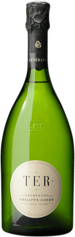 83,95 € Envoi gratuit | Blanc mousseux Philippe Gonet TER Blanc de Blancs A.O.C. Champagne Champagne France Chardonnay Bouteille 75 cl