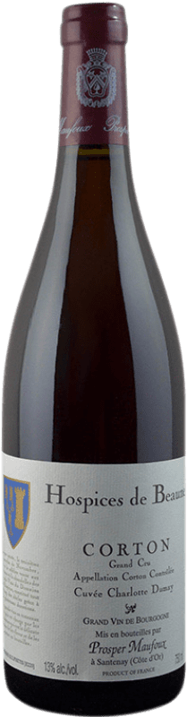 237,95 € Kostenloser Versand | Rotwein Prosper Maufoux Hospices de Beaune Grand Cru Cuvée Charlotte Dumay A.O.C. Corton Burgund Frankreich Spätburgunder Flasche 75 cl