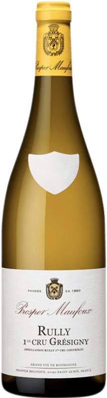 69,95 € Free Shipping | White wine Prosper Maufoux 1er Cru Gresigny Aged A.O.C. Rully Burgundy France Chardonnay Bottle 75 cl
