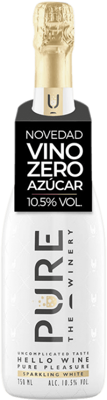 18,95 € Envoi gratuit | Vin Mousseux Blanc Pure D.O.C. Piedmont Piémont Italie Chardonnay, Pinot Meunier Bouteille 75 cl