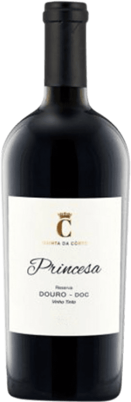 44,95 € Envío gratis | Vino tinto Quinta da Côrte Princesa I.G. Douro Douro Portugal Touriga Franca, Tinta Roriz, Tinta Barroca Botella 75 cl